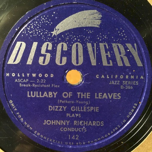 Lullaby of the Leaves / On the Alamo封面