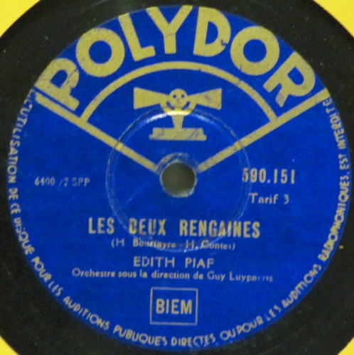 Les deux rengaines封面