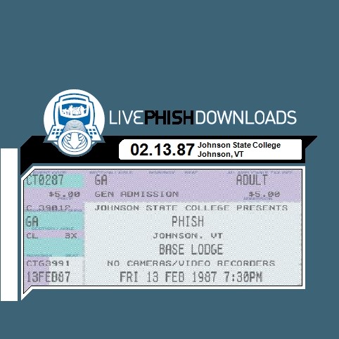 1987-02-13: Johnson State College, Johnson, VT, USA封面