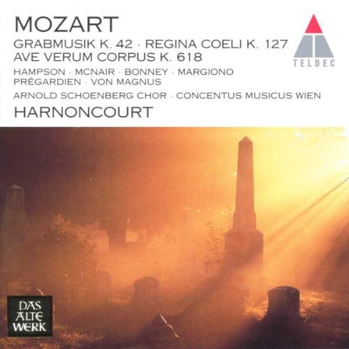 Grabmusik, K. 42 / Regina coeli, K. 127 / Ave verum corpus, K. 618封面