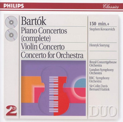 The Piano Concertos (Complete) / Violin Concerto No. 2 / Concerto For Orchestra封面