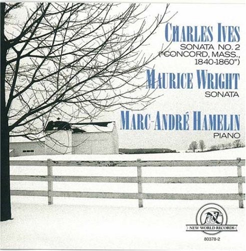Ives: Sonata no. 2 ("Concord, Mass., 1840-1860") / Wright: Sonata封面