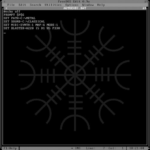 C:\>EDIT AUTOEXEC.BAT封面