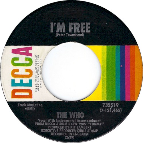 I’m Free / We’re Not Gonna Take It封面