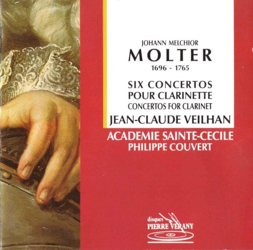 Six concertos pour clarinette封面