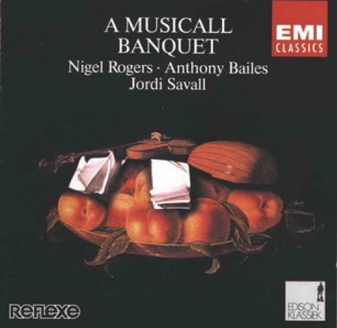 A Musicall Banquet (1610) (Nigel Rogers, Anthony Bailes & Jordi Savall)封面