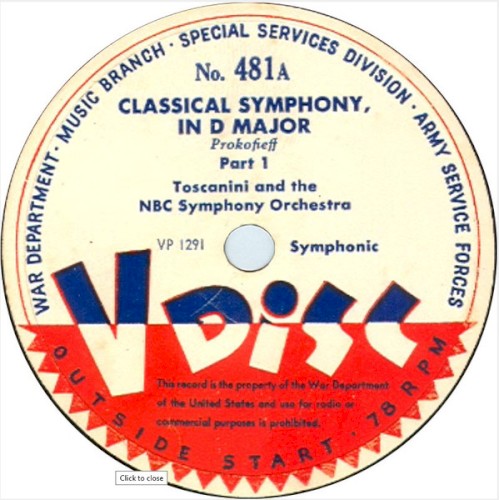 Classical Symphony in D major封面