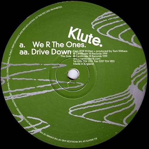 We R The Ones / Drive Down封面