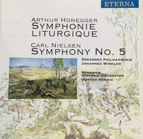 Honegger: Symphonie liturgique / Nielsen: Symphony no. 5封面