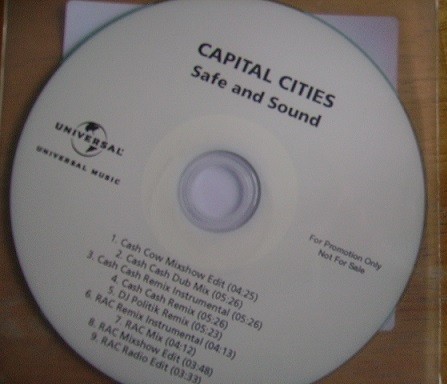 Safe and Sound (Remixes)封面