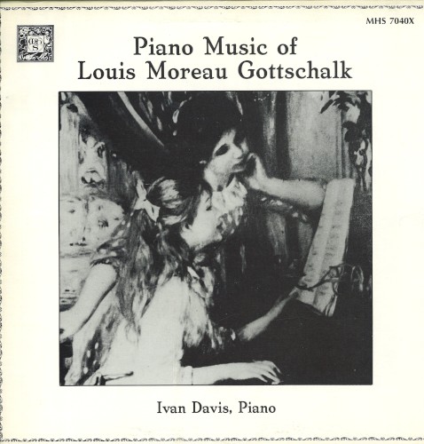 Piano Music of Louis Moreau Gottschalk封面