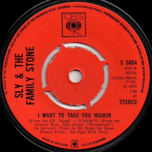 I Want to Take You Higher封面