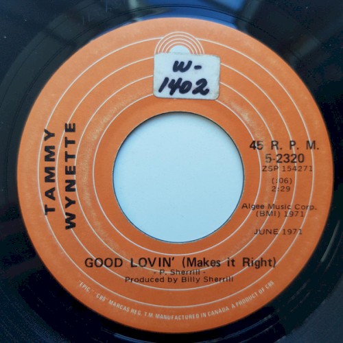 Good Lovin’ (Makes It Right)封面