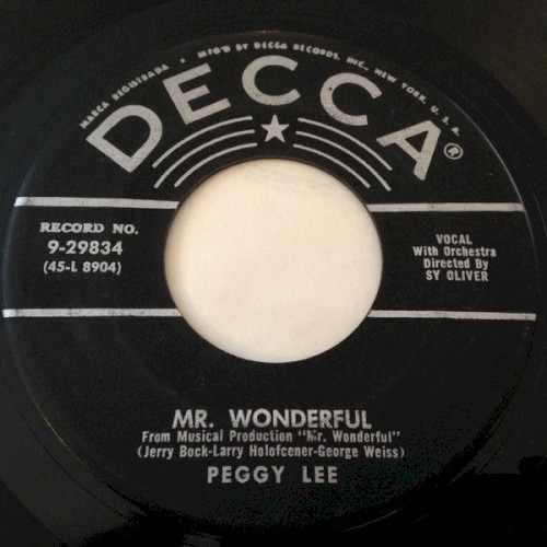 Mr. Wonderful / Crazy in the Heart封面