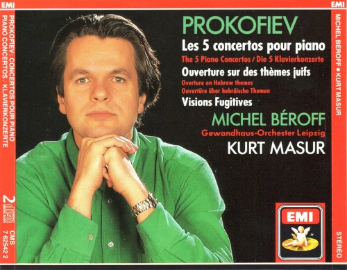 The Five Piano Concertos / Overture on Hebrew Themes / Visions Fugitives封面