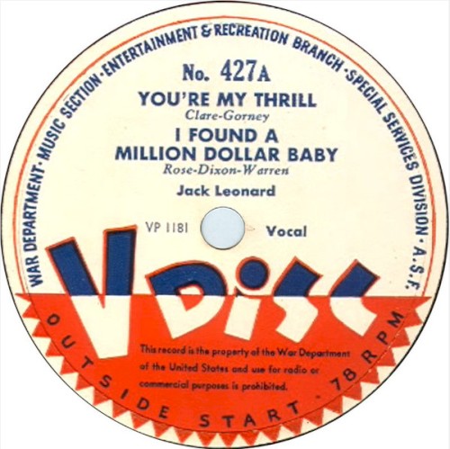 You’re My Thrill / I Found a Million Dollar Baby / Alone Together / When the Red Red Robin Comes Bob Bob Bobbin Along封面