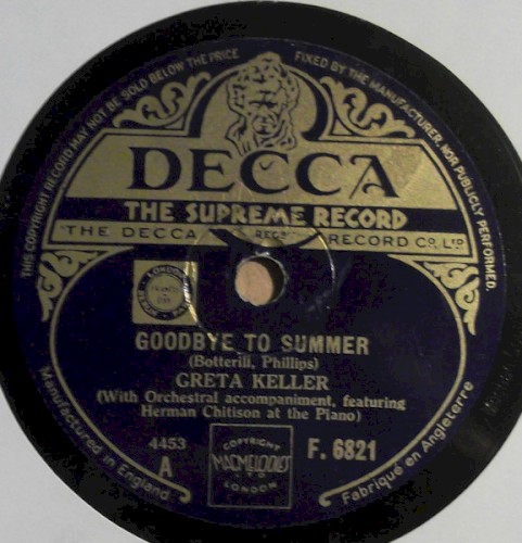 Goodbye to Summer / I'm Gonna Lock My Heart封面