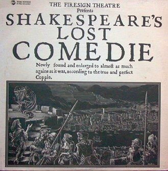 Anythynge You Want To: Shakespeare's Lost Comedie封面