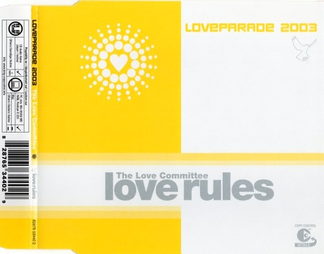 Love Rules (Loveparade 2003)封面
