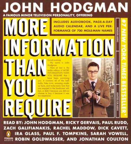 More Information Than You Require封面