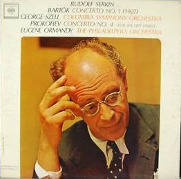 Bartók: Concerto no. 1 / Prokofiev: Concerto no. 4 (for the Left Hand)封面
