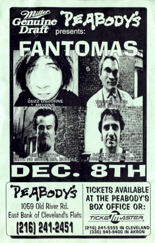 1999-12-08: Peabody's Concert Club, Cleveland, OH, USA封面