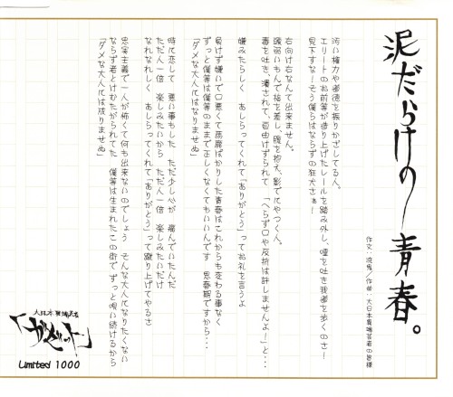 泥だらけの青春。封面