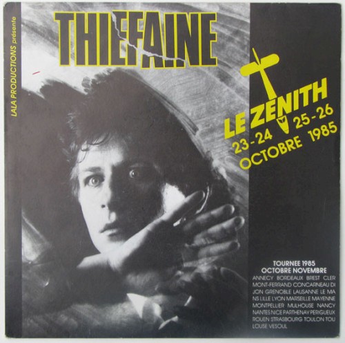 Le Zénith: 23-24-25-26 octobre 1985封面