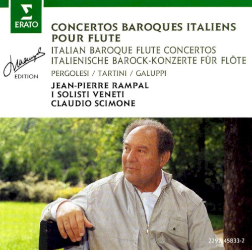 Concertos baroques italiens pour flûte封面