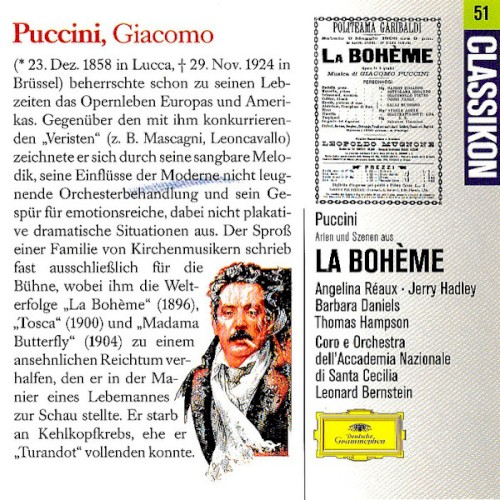 La bohème封面