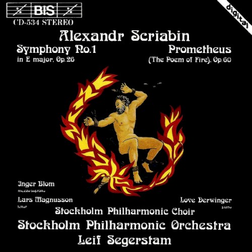 Symphony no. 1 in E major, op. 26 / Prometheus, op. 60封面