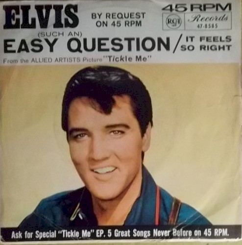 (Such an) Easy Question / It Feels So Right封面