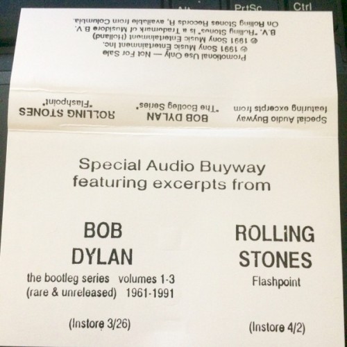 Special Audio Buyway: featuring excerpts from Bob Dylan and Rolling Stones封面