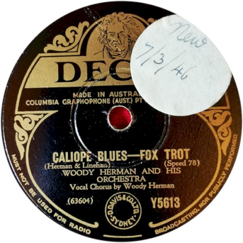 Caliope Blues / Dupree Blues封面