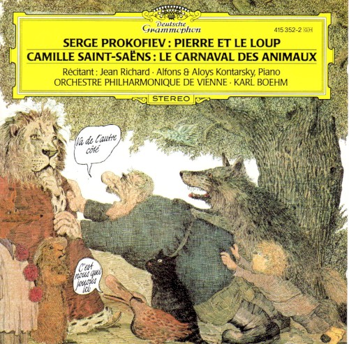 Serge Prokofiev: Pierre et le loup / Camille Saint-Saëns: Le carnaval des animaux封面