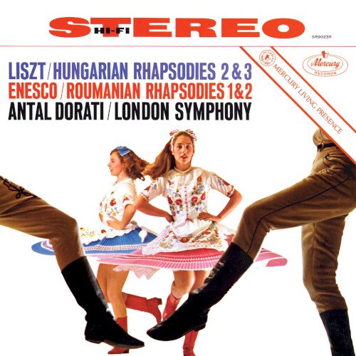 Liszt: Hungarian Rhapsodies 2 & 3 / Enesco: Roumanian Rhapsodies 1 & 2封面