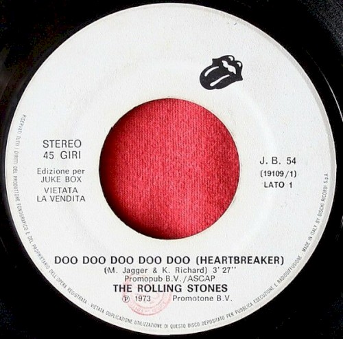 Doo Doo Doo Doo Doo (Heartbreaker) / Tubular Bells封面