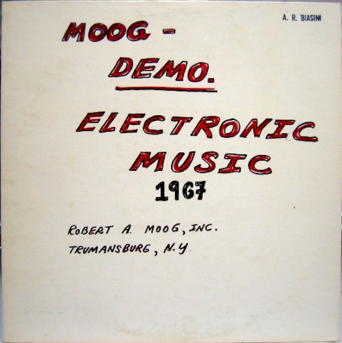 Moog 900 Series: Electronic Music Systems Demonstration Record封面