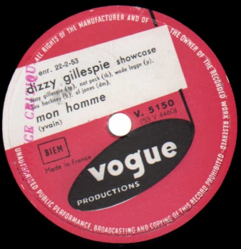 Mon Homme / Clappin' Rhythm封面