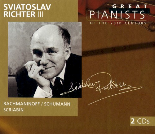 Great Pianists of the 20th Century, Volume 84: Sviatoslav Richter III封面