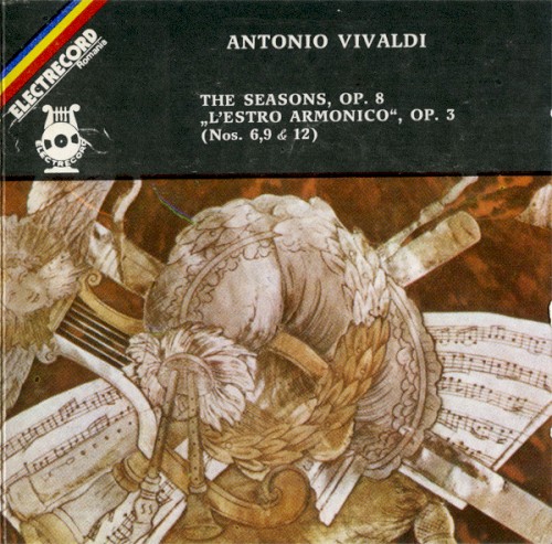 The Seasons, Op. 8 / „L'Estro Armonico”, Op. 3 (Nos. 6, 9 & 12)封面