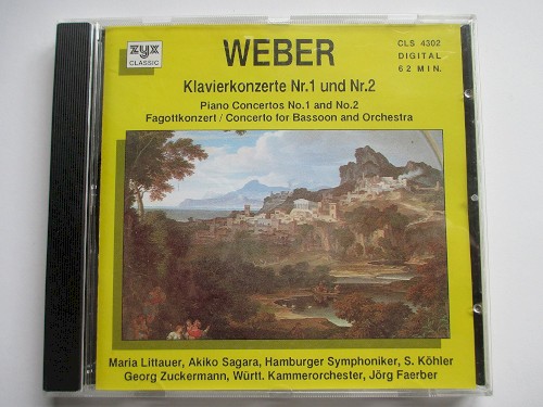 Piano Concertos no. 1 & no. 2, Concerto for Bassoon and Orchestra封面