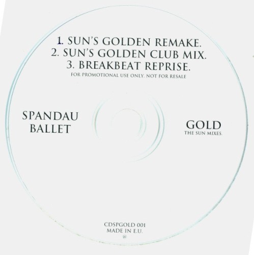 Gold (The Sun mixes)封面