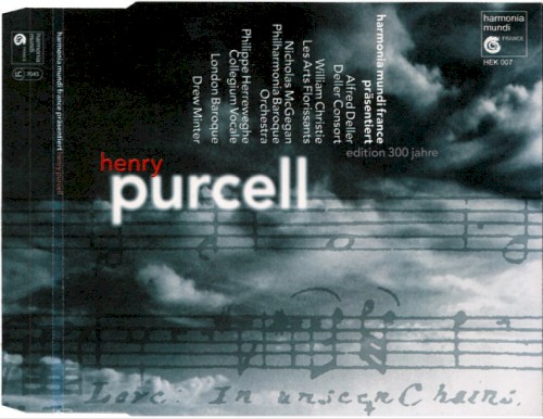 Henry Purcell: Edition 300 Jahre封面