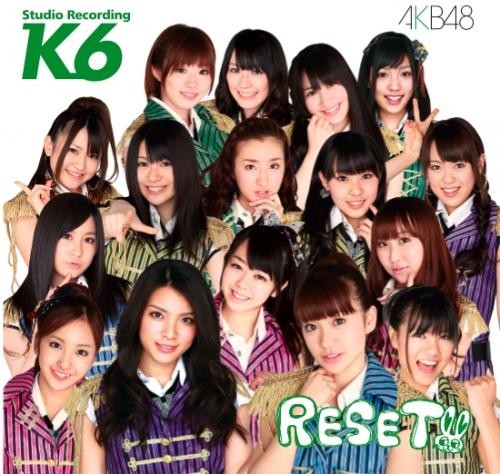 チームK 6th Studio Recording「RESET」封面