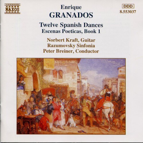 Twelve Spanish Dances / Escenas poéticas, Book 1封面