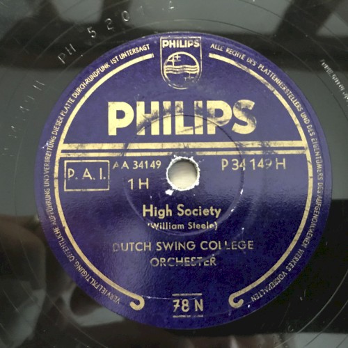 High Society / Stealin' the Blues封面