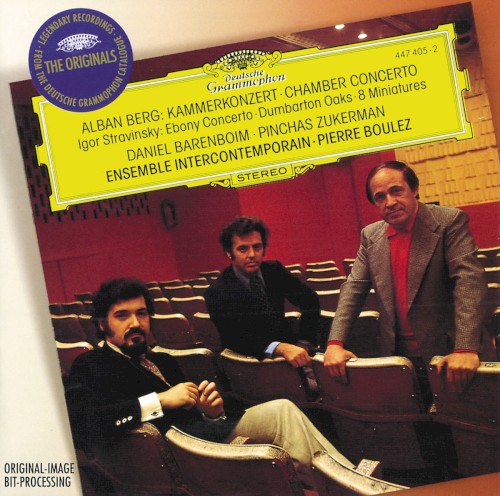 Berg: Kammerkonzert / Stravinsky: Ebony Concerto / Dumbarton Oaks / 8 Miniatures封面