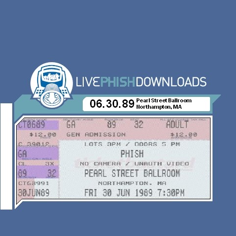 1989-06-30: Pearl Street Ballroom, Northampton, MA, USA封面