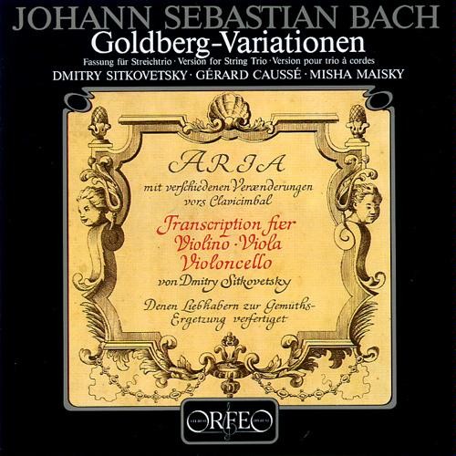 Goldberg-Variationen für String Trio封面